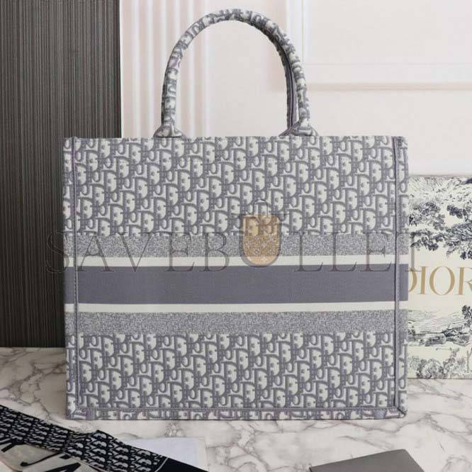 DIOR LARGE DIOR BOOK TOTE M1286ZRIW_M932  (42*35*18.5cm)